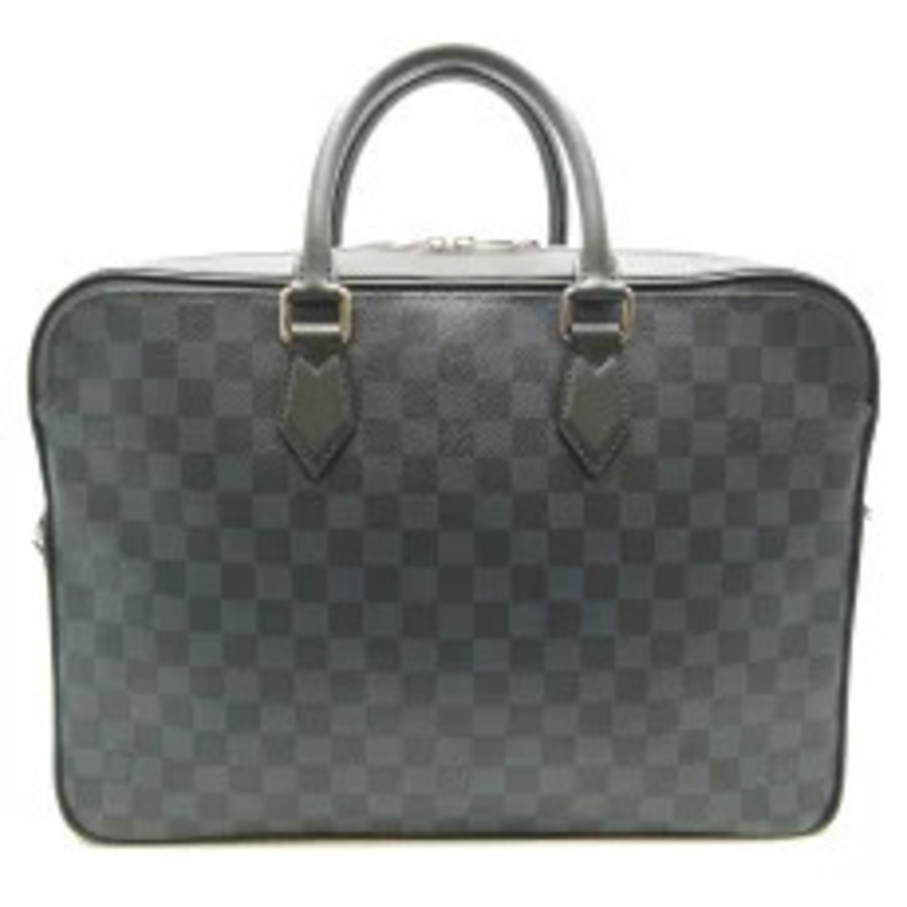 Louis Vuitton Navy Briefcase Dandy Blue Calfskin